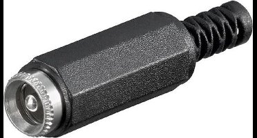 Soldeerbare vrouwelijke DC connector 2,5mm