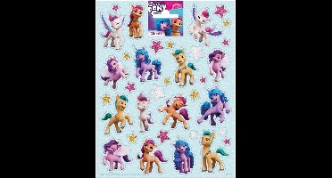 My Little Pony Stickervel Junior 156 X 200 Mm 34-delig