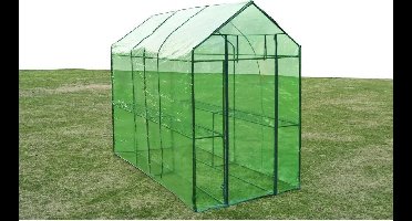 vidaXL - Tuinkas - staal - XL