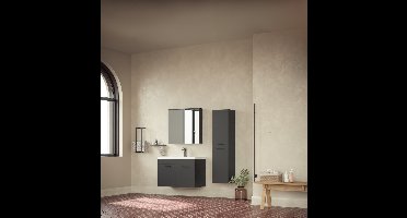 NEFF BASIC ANTRACIET | Badkamermeubelset 80 cm