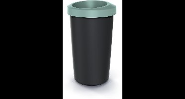 Set ronde afvalbakken NRBO25S3, 3 bakken van 25l, Deksel: Geel, Blauw, Groen