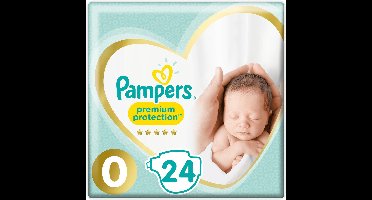 Pampers Premium Protection - Maat 0 (Micro) 1,5-2,5 kg - 24 stuks - Luiers
