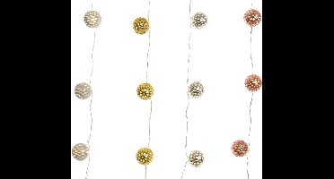 Lumineo - Batterijverlichting strengverlichting assorti 12 LED s