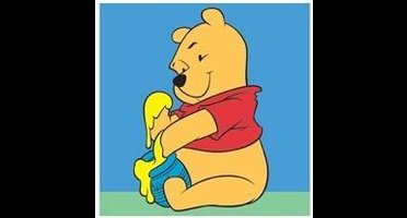 Borduurpakket voorgedrukt Winnie the Pooh