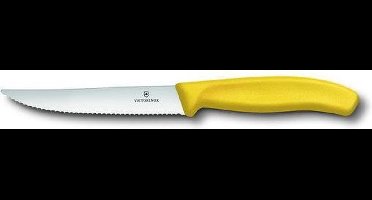 Victorinox SwissClassic Pizza-/steakmes - Geel
