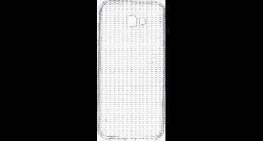 Shop4 - Samsung Galaxy J4 Plus Hoesje - Zachte Back Case Ultra Dun Transparant