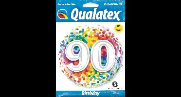 Qualatex - Folieballon confetti 90