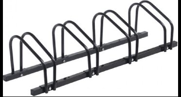 IVOL Fietsenrek 4 fietsen 100 cm PRO - Fietsenstandaard - Fiets standaard - Zwart