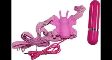You2Toys Roze oplegvibrator met bandjes