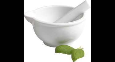 Cosy & Trendy Vijzel met Stamper en Schenktuit Porselein Ø12cm