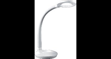 REALITY COBRA - Tafellamp - Bureaulamp - Wit - incl. 1x SMD 3,5 W - AAN/UIT touch - Sensor dimmer - Flexibel