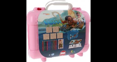Multiprint Kleurset Vaiana 19-delig Roze