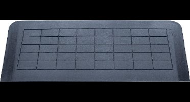 Aidapt Drempelhulp rubber - Milieuvriendelijk 4cm - Zwart