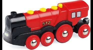 Brio Rode Lola Locomotief op batterijen