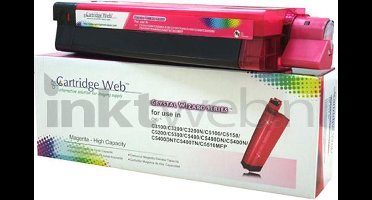 FLWR - Toner / C3xxx / C5xxx / Magenta - Geschikt voor Oki