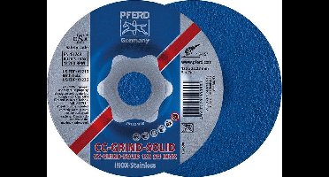 Afbraamschijf Gebogen 125 Mm 22.23 Mm Pferd Cc-Grind-Solid Sg Inox 64186125 10 Stuks