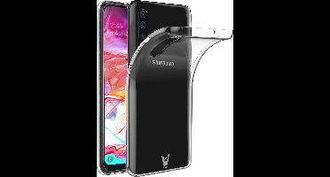 Hoesje geschikt voor Samsung Galaxy A70 Hoesje - Transparant TPU Siliconen Soft Case