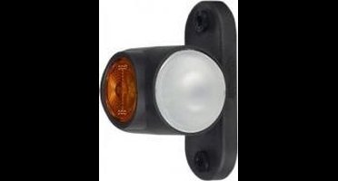 Zijmarkeringslicht 12/24V LED - Wit/Rood/Oranje LD2040 L4512