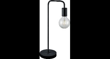 TRIO DIALLO - Tafellamp - Zwart mat - excl. 1x E14 42W