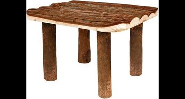 Trixie -  Natural Living - Afdak en Ligplaats - 30X25X22 cm