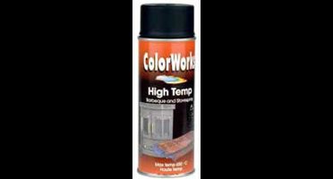 Colorworks Hittebestendig Lakverf Antraciet - 400 ml
