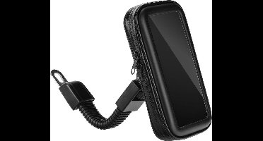 Universele Smartphone Motorhouder - 4,8 - 5,5 inch - Zwart