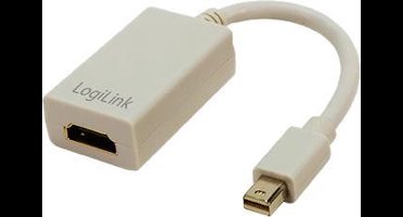 LogiLink CV0036A kabeladapter/verloopstukje Mini DisplayPort HDMI A Grijs