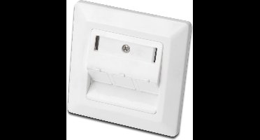 Digitus DN-93821 wandcontactdoos RJ-45 Wit
