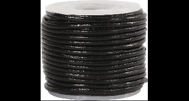 Creativ Company Leerkoord 1 mm Zwart 10 m