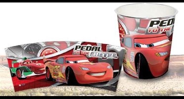 Plastic prullenbak Cars Disney