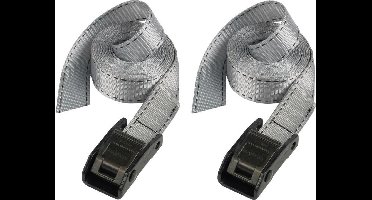 Master Lock 3110EURDAT Spanband met Zamac klemgesp - 2.5m x 25mm - set van 2
