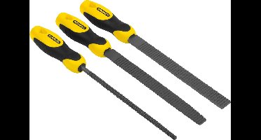 Stanley 3delige Set Rasp Bastaard 200mm