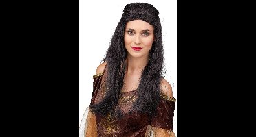 Vegaoo - Zwarte dames pruik - Zwart - One Size