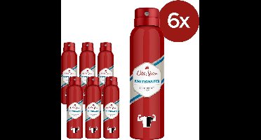 Old Spice Deodorant Body Spray - Whitewater - Voordeelverpakking 6x150ml