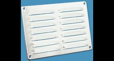 Nedco Aluminium schoepenrooster 215x150 blank