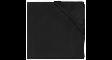 Jollein Hoeslaken double jersey 60x120cm - zwart