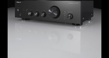 Pioneer A-10AE Black Geïntegreerde versterker | 2.0 | Tone Control | Loudness | Analoge ingangen | Phono MM | Source Direct | Hoofdtelefoonuitgang | Totaal uitgangsvermogen: 2x 50 W