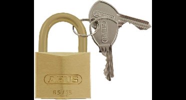 Abus - premium hangslot - messing - 65MB/15