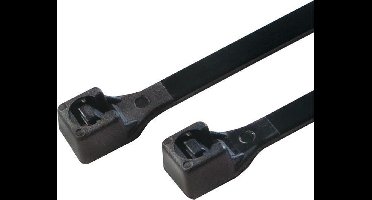 LogiLink KAB0041B kabelbinder Ladder cable tie Nylon Zwart 100 stuk(s)