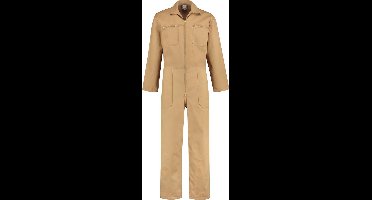 EM Workwear Overall 100% katoen met rits kaki maat 52