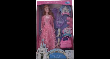 Eddy Toys Tienerpop Brunette 30 Cm 6-delig