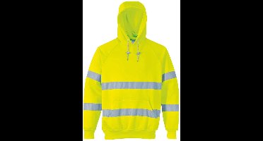 Portwest Hi-Vis Sweatshirt met capuchon B304 - Geel - XXL