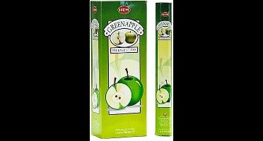 HEM Wierook - Green Apple - Slof (6 pakjes/120 stokjes)
