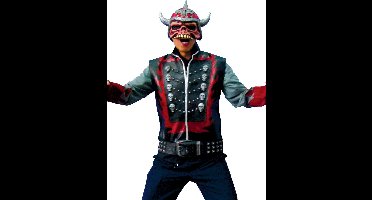 Zombie biker kostuum punk