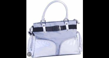 Zebra Trends Luxe dames shopper Zilver