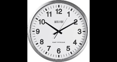 Eurochron EFWU 9000 Wandklok Zendergestuurd 507 mm x 63 mm Zilver