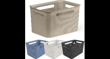 Rotho BRISEN Opbergmand 36x26,2x21,1 cm 16L Wit