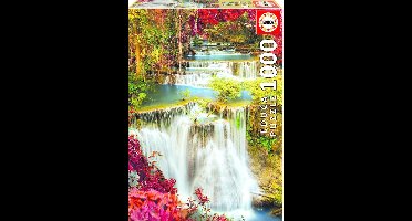 Waterval diep in het bos (1000 stukjes)