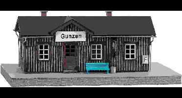 Busch - Bahnhof Gunzen H0 (Bu1462)