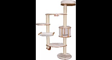 Kerbl Dolomit XL Muur Krabpaal - Wit - 185 x115 cm